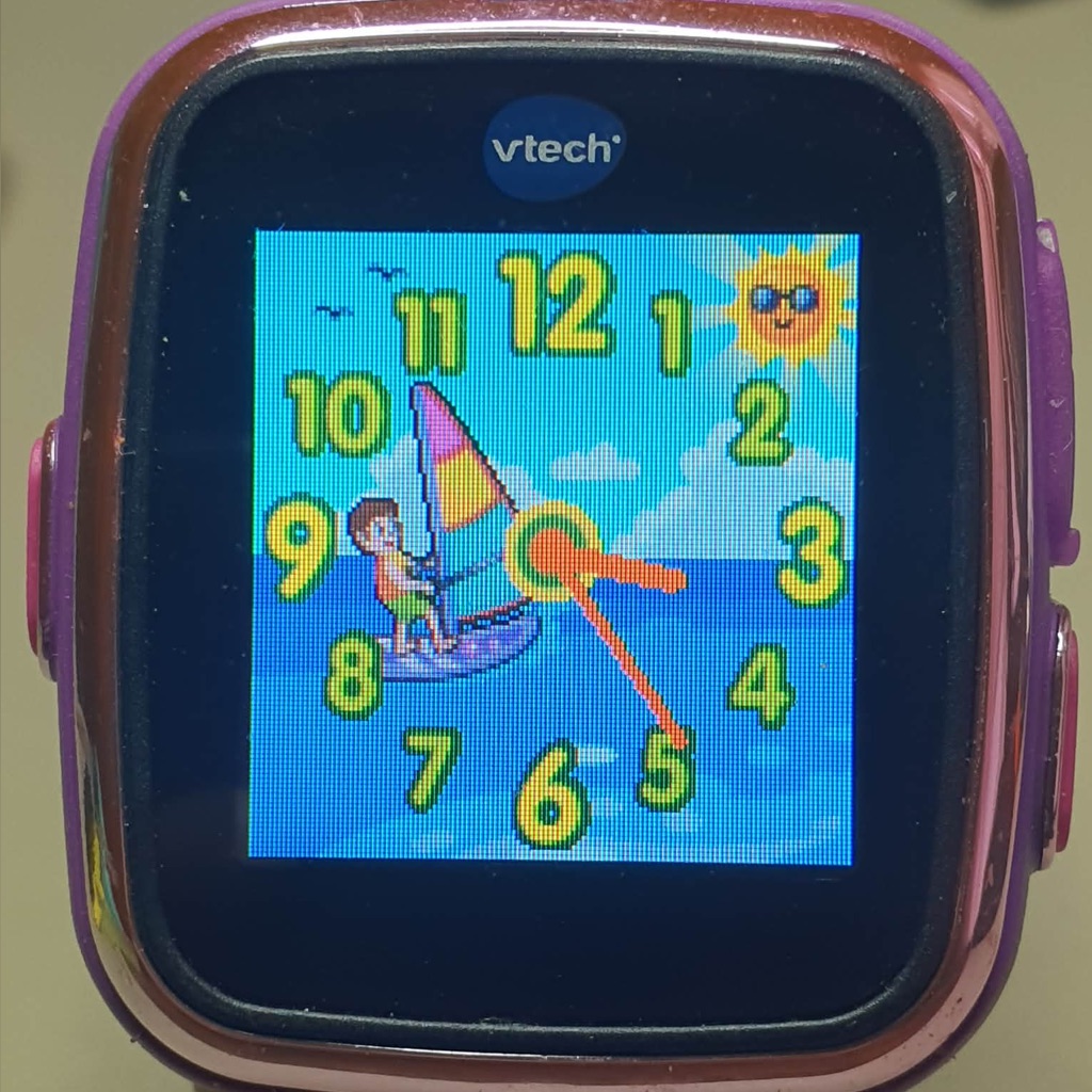 1020 Vtech Kidizoom Purple Interactive Girls Watch